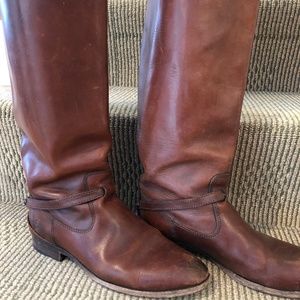 Frye Brown Boots 76976 Riding Style Boots size 8
